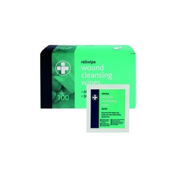 Alcohol-Free Sterile Wound Cleansing Wipes (Box 100)