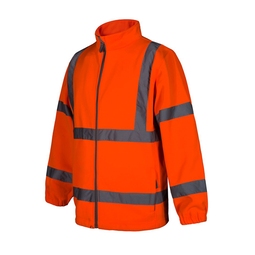 Future FJ077 High Visibility Premium Fleece Jacket Orange